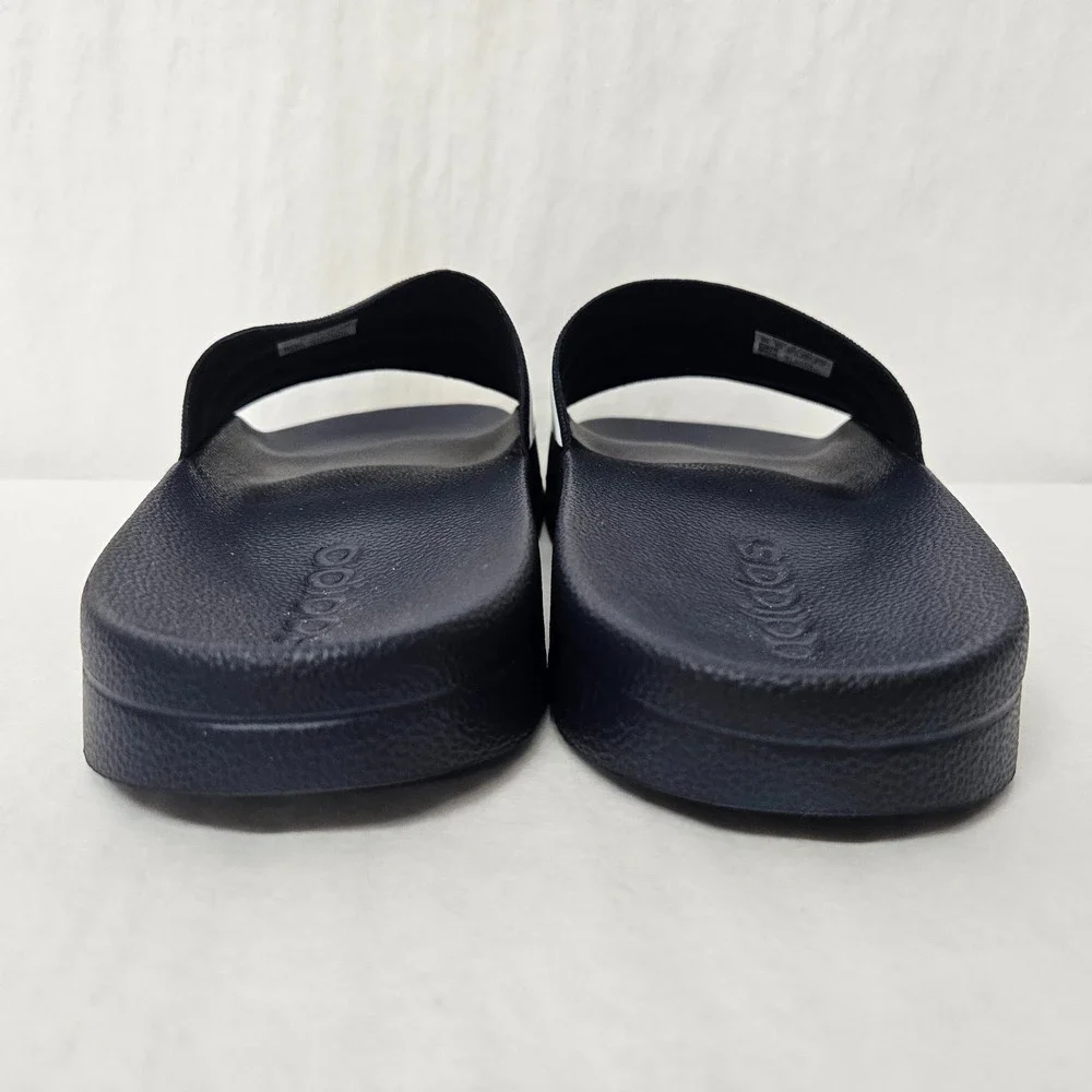 Adidas Adilette Shower Slide Sandals GZ5920 Navy Blue White Mens Size 10